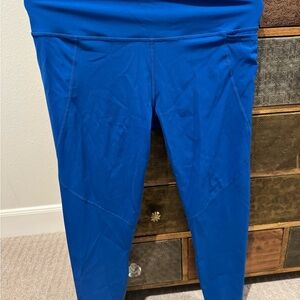 Sweaty Betty 7/8 Power Blue Leggings